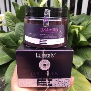 Kem ủ tóc LUSSTALY hấp phục hồi chuyên sâu LUSSTALY VITAMIN E COLLAGEN 500ML