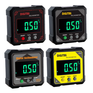 Upgrades IP54 Waterproof Digital Inclinometer with Large Screen for Accurate Angles Measurement in Harsh Environment