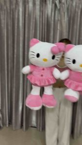 ตุ๊กตาคิตตี้ ขนนุ่ม ขนาด 28 กับ 24 นิ้ว มี 2 แบบให้เลือก รับประกันความสวย