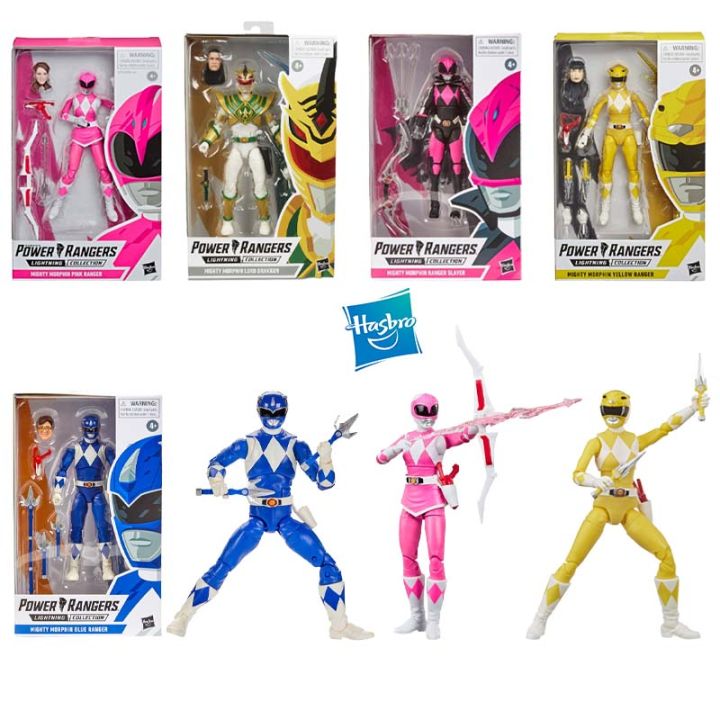 Power Rangers Lightning Collection Mighty Morphin Blue Ranger 6-Inch ...