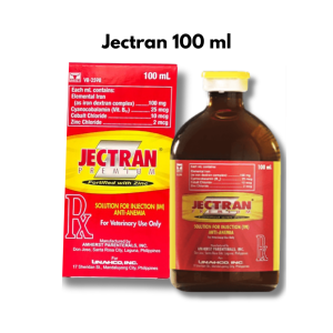 Unahco Jectran Premium Iron Dextran with Zinc 100 ml jectran 100ml jectran injectable to prevent piglet anemia