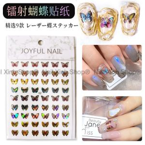 Sticker laser nail 3D bứơm … phản sáng tốt