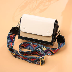 New Korean-style womens bag 2026 Genuine leather crossbody fashion bag for women   Multi-strap interchangeable leather shoulder bag
