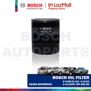 Bosch Oil Filter for Ranger B2500 Hiace Commuter Hilux Dyna 300 Land Cruiser Crown Cressida