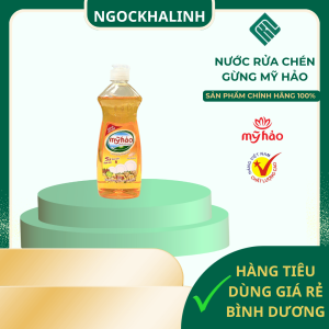 Nước rửa chén  gừng Mỹ hảo 390g