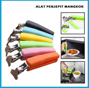 Penjepit Panci Mangkok Piring Anti Panas Alat Penjepit Makanan Panas