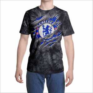 Kaos 3D 3 Dimensi Chels1e Logo Robek Premium Bangkok Thailand