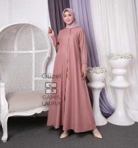GAMIS KATUN TOYOBO PREMIUM POLOS GAMIS LAURA WARNA TERBARU