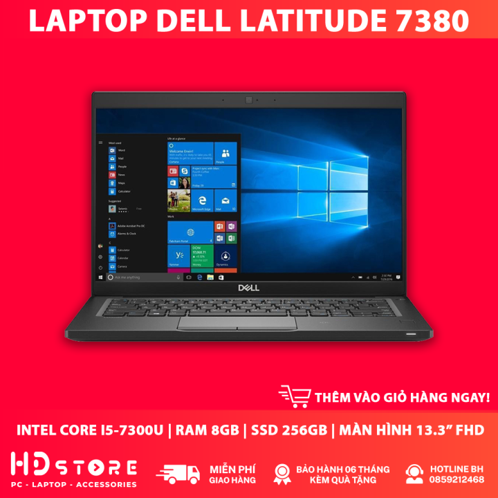 Offre d'ordinateur portable Dell Latitude 7380