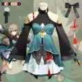 XCXOSD Honkai: Star Rail Qingque Cosplay Costumes New Suit Wig Anime Game Roleplay Outfits Qing que Dress. 