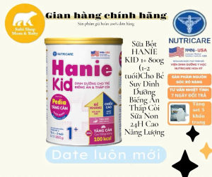 Sữa Bột Nutricare Hanie Kid 1+ Lon 850g Dành Cho Trẻ Biếng Ăn & Suy Dinh Dưỡng.