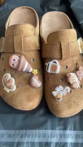 [Free Shipping] 2025 New Thick-Soled Slippers For Women Korean-Style Cartoon Clogs Soft-Soled Versatile Casual Shoes For Students