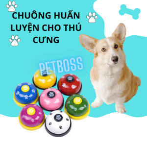 CHUÔNG BẤM HUẤN LUYỆN CHO CHÓ MÈO