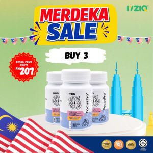 100% ORIGINALNEW  BeFocusPro+ Bantu Tidur Lena Lebih Bertenaga & Kekal Focus 30 Tablet  Lions Mane Cordyceps & Gingko Biloba Ch