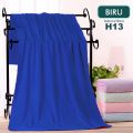 TERNEW Handuk Mandi Halus Jumbo Microfiber Ukuran 70 x 140cm Handuk PLAIN Mandi Dewasa dan Pria dan Wanita Handuk Serap Air Handuk Lembut Dewasa dan Pria dan Wanita. 