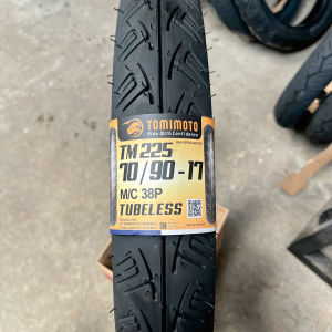 Tomimoto TM225 70/90 80/90 90/90 Ring 17 Tubeless Ban Luar Motor Bebek Supra Revo Jupiter