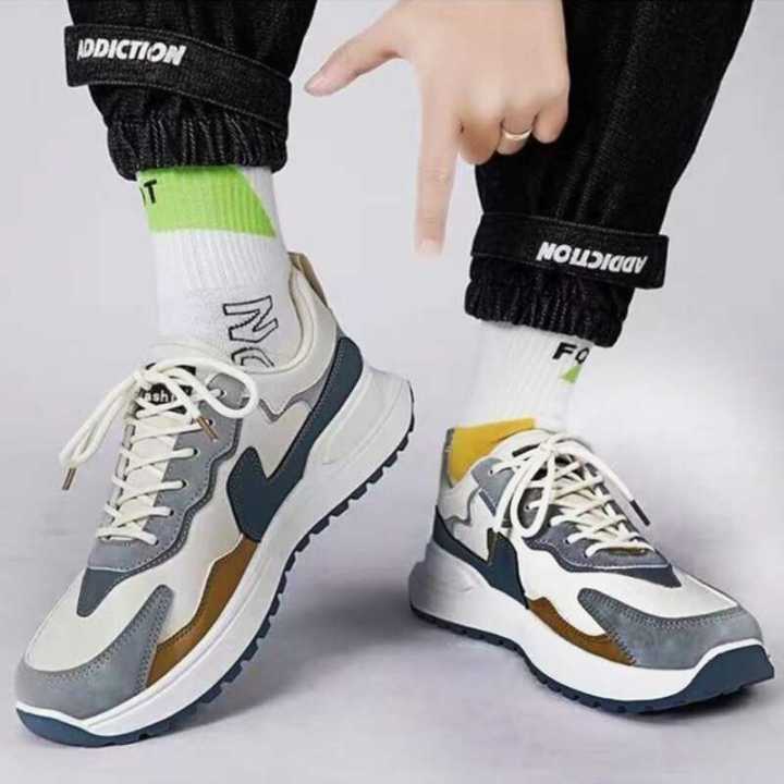 Sepatu Pria Sneakers Import Shoes Fashions Casual Sport Kekinian
