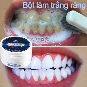 Bột tẩy đánh răng [HIH] hết ố vàng cao răng khử mùi hôi miệng 50g