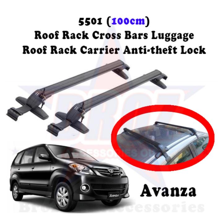 Avanza roof online rail