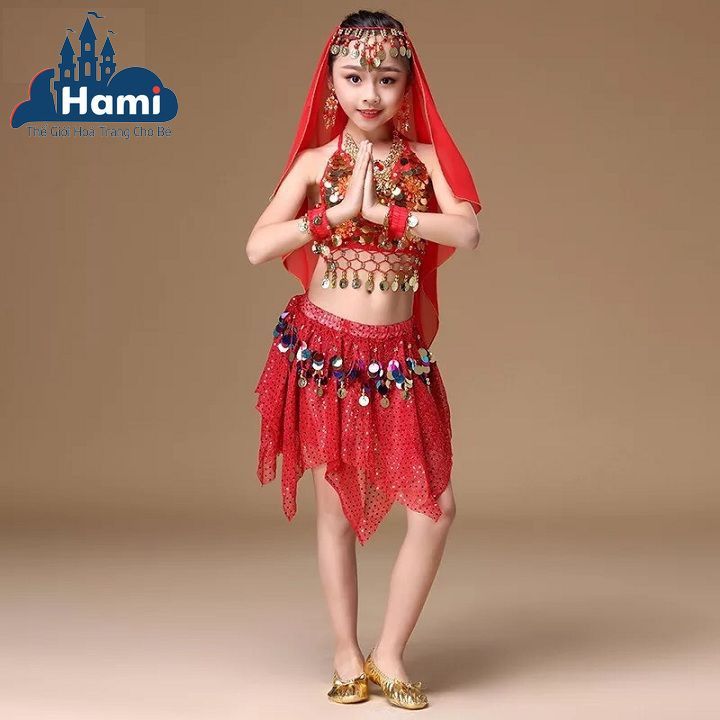 Đồ múa Ấn Độ - Belly Dance - Trang phục biểu diễn DiVit