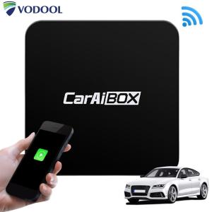 Wireless CarPlay Android Auto Smart Mini Dongle Wired To Wireless Smart AI Box 4-Core CPU USB Plug and Play Auto Connect