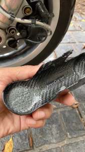 ครอบอาร์มVespa เพียวคาร์บอนแท้