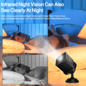 Camera Wireless Long-lasting Battery Life Clear at Night Memory Expansion Auto-coverage Indoor