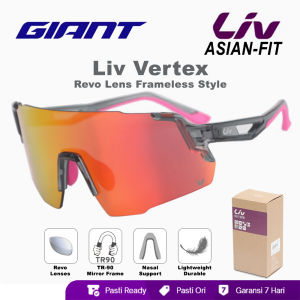 Liv Vertex Women Series Cycling Glasses Anti UV400 Revo Lens Riding Sunglasses Kacamata Gowes Cewek Kacamata Sepeda Wanita Kacamata Roadbike Wanita Kacamata Sport Cewek Keren Roadbike Cewek Kacamata Running Cewek Lensa Bagus Outdoor Women Gear