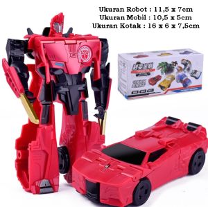 Mainan Anak Robot Transformasi Deformation 2 in 1 Action Figure  6 Model HADIAH ANAK
