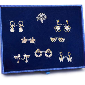 SHIYITH Elegant Clip-On Earrings Set for No-Piercing Wearers gift set for womenbirthday giftfestival giftgifts for girlfriend