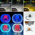 WERACE Lampu BILED Projie Matrix WR 2 LED 4,5 Inch Motor Mobil. 