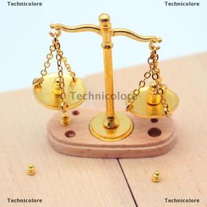 [COD] Technicolore บ้านตุ๊กตาของเล่น1:12สำหรับเด็กอุปกรณ์ตกแต่งบ้านตุ๊กตาของเล่นแบบวินเทจสร้างความสมดุลให้เป็นของขวัญ