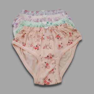 12pcs Celana Dalam Wanita motif Perempuan Remaja  BB 30-100KG size M L XL 3L4L 5L 6L