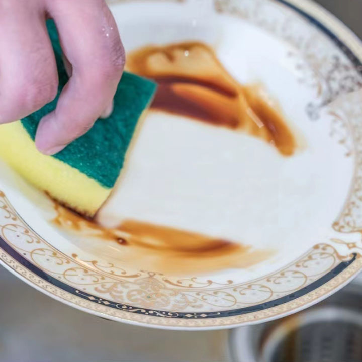 12pcsscouring%20pad%20Dishwashing%20Sponge%20Magic%20Wipe%20Household%20Cleaning%20Sponge%20%20High%20quality%20-%20Image%207