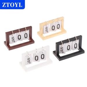[COD]🔥🔥🔥ZTOYL 1:12 Dollhouse Miniature Calendar Desk Calendar Home Model Decor Toy Doll House Accessories