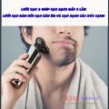 May cao râu cao cấp RQ-676 Shaver, Máy Cạo Râu Nam Đa Năng 5in1, Máy Cạo Râu Mini Kiêm Tỉa Lông Mũi Cao Cấp, 3 Lưỡi Dao Kép, Công Nghệ Chống Nước IPX7. 