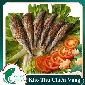 Khô Cá Thu Con (Cá Thu Ảo)-thịt bùi tươi vị vừa ăn - (Tặng Kèm Mắm Tắc Chua Cay Nhà Làm)