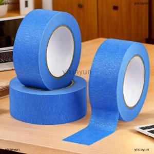 [COD] yixiayun 20M Blue Painters Clean Peel Masking Tape Adhesive DIY Painting Paper Painter Decor Craft General Purpose