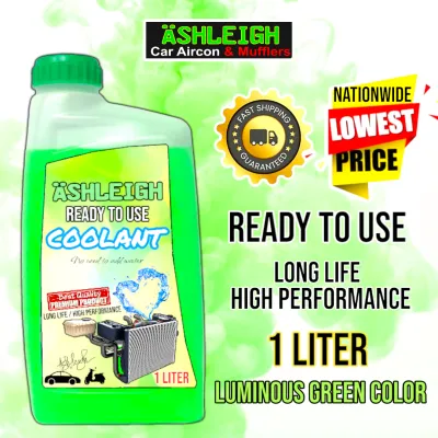 Coolant Ready To Use GREEN 1Liter Car radiator supply long life antifreeze high performance