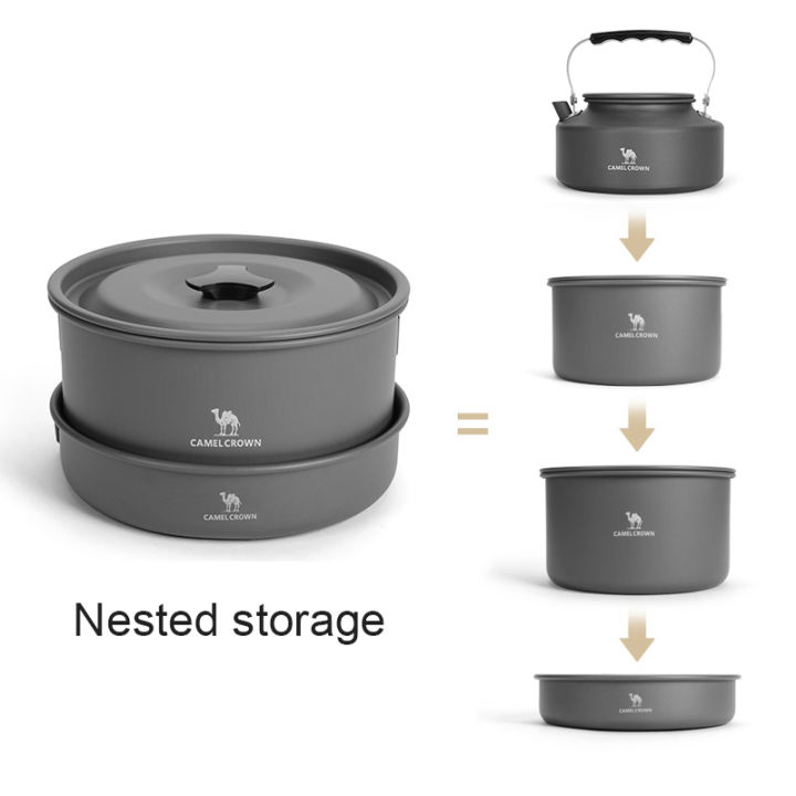 CAMELCROWN%20Portable%20Aluminum%20Alloy%20Lightweight%20Camping%20Pot%20Set%20Outdoor%20Picnic%20Hiking%20Cooking%20Pan%20Pot%20Kettle%20Cookware%20Set%20Folding%20Storage%20-%20Image%205