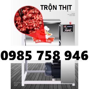 Máy trộn ngang trộn bánh tráng  kimchi thực phẩm tiện lợi