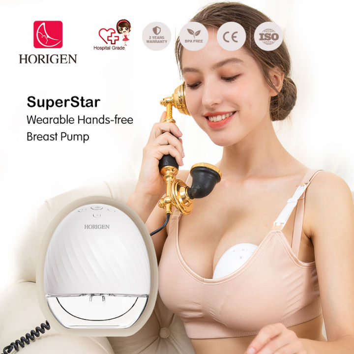 Horigen SuperStar wearable breast pump newdesign electric
