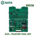 SATA TOOL KIT SET 09536 61Pc Sata TELECOM TOOL SET 61 pcs. 