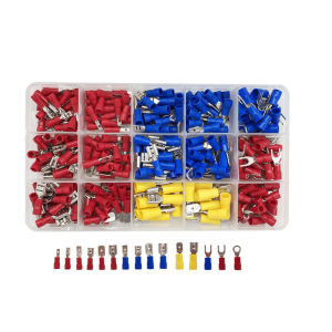 O-Type U-Shaped 280pcs Quick Terminal Block Cold-Pressed Wire Insulated   wire crimp connector