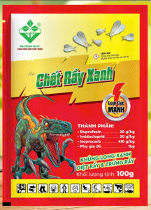 Diệt rầy xanh 450WP - gói 100gr - [100 GÓI] - Loại Mạnh - RẦY XANH NAKA – bọ trĩ bọ xít trên cây có múi: cam quýt bưởi nhãn thanh long vú sữa - rầy nâu hại lúa