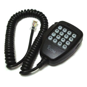 Ptt palm mic with numeric keypad for ICOM 118TN