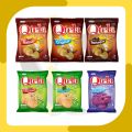 QTELA - (1 PCS) QTELA 30gr Snack Keripik Singkong, Tempe, Ubi, Original, BBQ, Balado, Cabe, Rumput Laut Chiki Cemilan Anak Murah. 