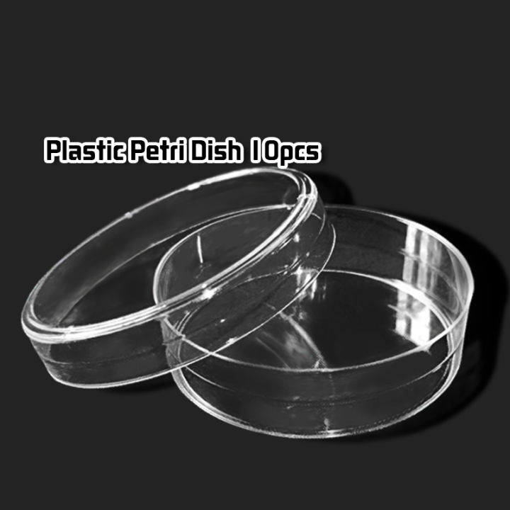 10pcs/set 90mmx15mm Sterile Plastic Petri Dish Laboratory Petri Dish ...