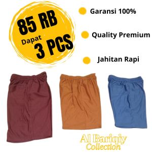 3 Pcs 85 Rb Celana Pendek Corduray Pria Premium