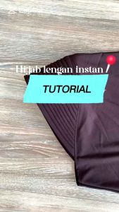Jilbab Hijab Bergo Lengan Instant Kerudung Khimar Rubiana Sport Syari Jumbo